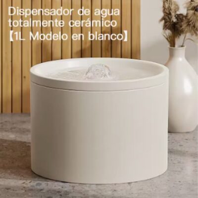 Fuente Automatica de Agua Ceramica