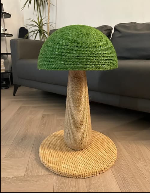 Rascador Hongo Verde Bosque - Imagen 4